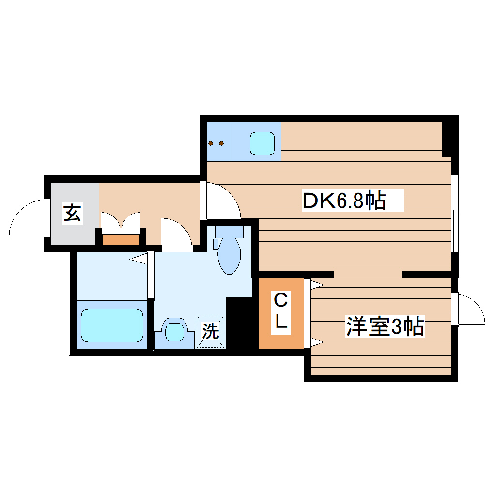 R DESIGN八木山の間取り