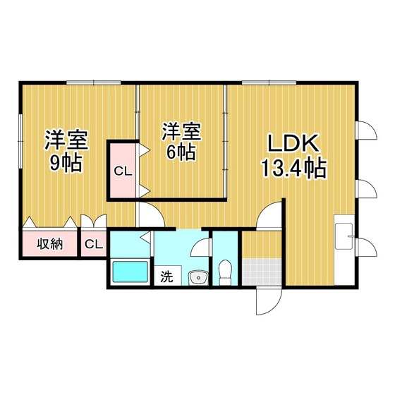 エムワンネットの間取り