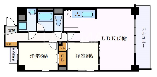 レッジェンダパラッツォの間取り