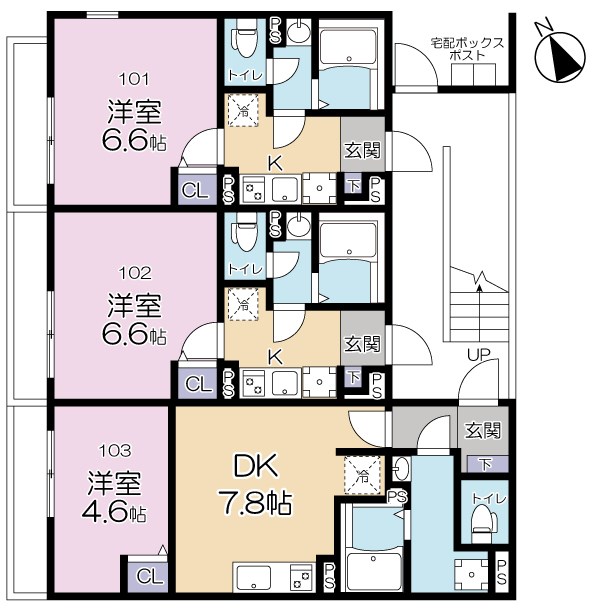 SOLASIA residence 大山の間取り