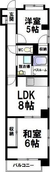 ミラ川名の間取り