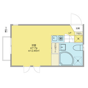 リンデンバウムJ6 B棟の間取り