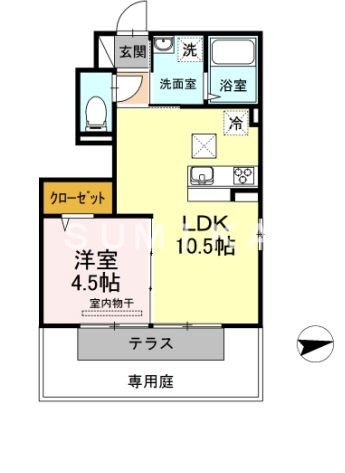 【カーサ　エトワールの間取り】