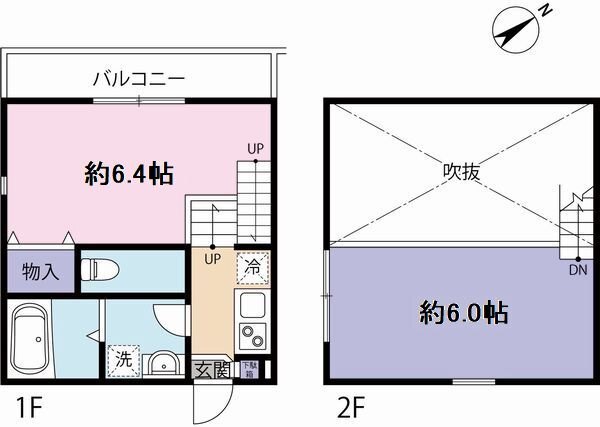 Ａシャレ幕張本郷の間取り