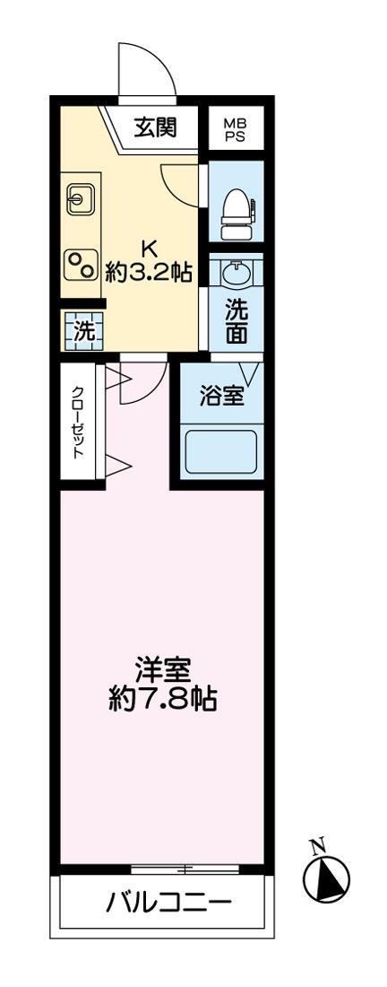 サンモール蕨の間取り