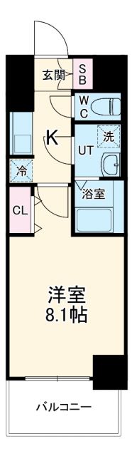 S-RESIDENCE堀田North IIの間取り