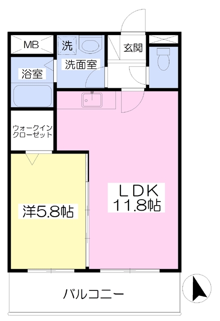 エスペランサ希望の間取り