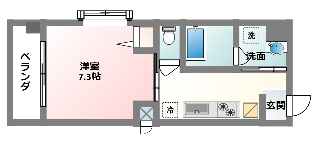 ヒルトップクローバーの間取り