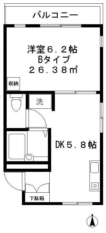 本橋ビルの間取り