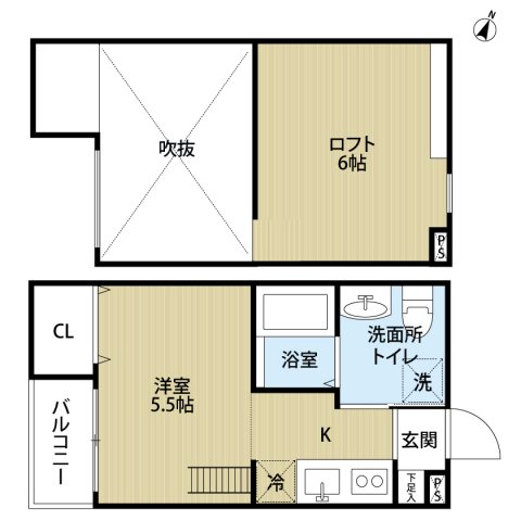 ヴィレッタ南島町の間取り