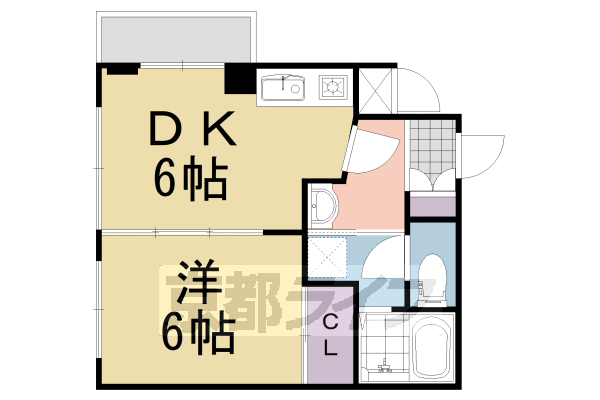 テアトリーノ長岡京の間取り