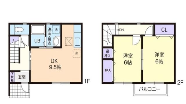 ステーションコートＡの間取り