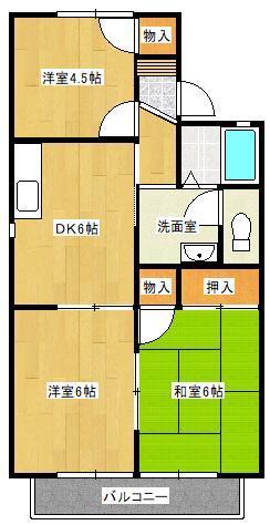 プレミールハイツ五番館の間取り