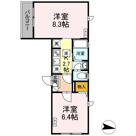 ドエル西尾久の間取り