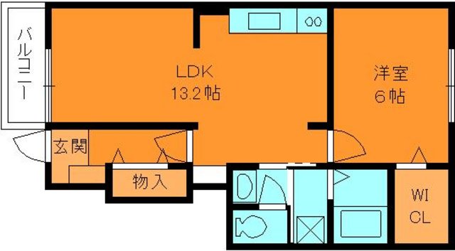 ヴァン　リーブル2の間取り