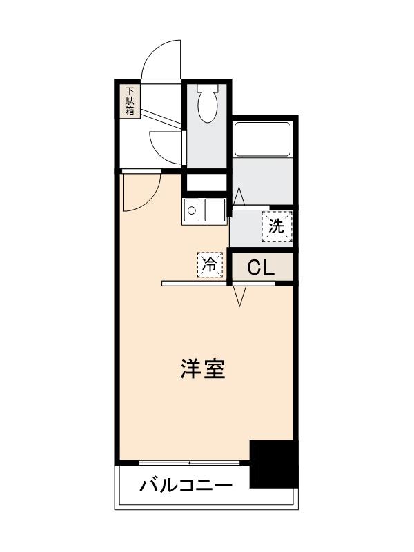 高松市藤塚町のマンションの間取り