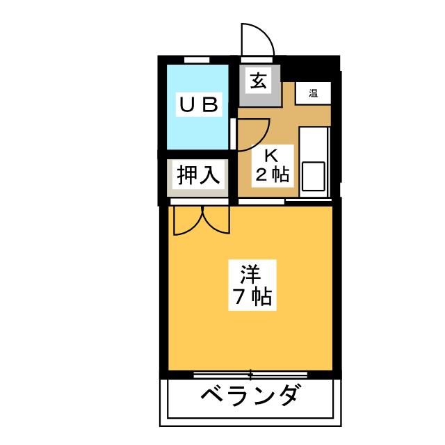 ハイム冨田の間取り