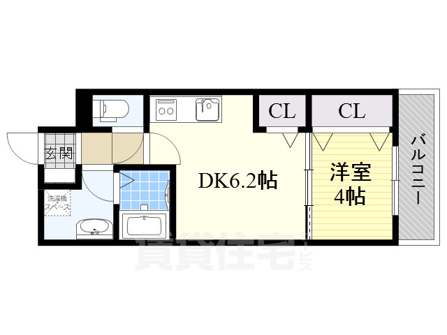 シェトワ千里山の間取り