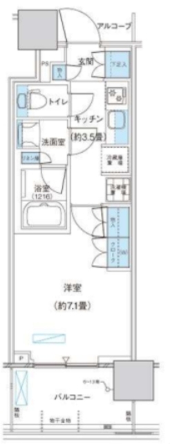 パークシティ柏の葉キャンパス ザ・ゲートタワーウエストの間取り