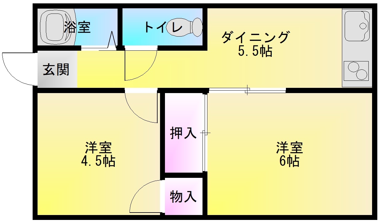 T-maison久宝寺（ティーメゾン久宝寺）の間取り