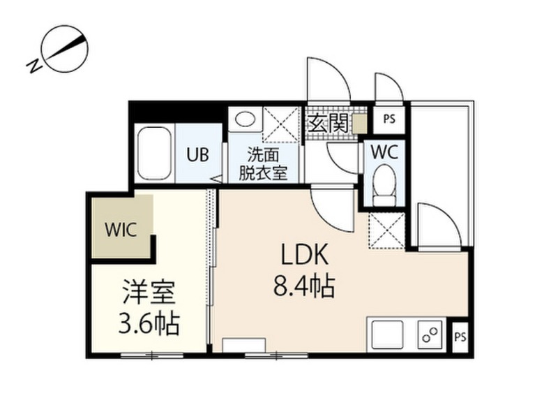 呉市広本町のアパートの間取り