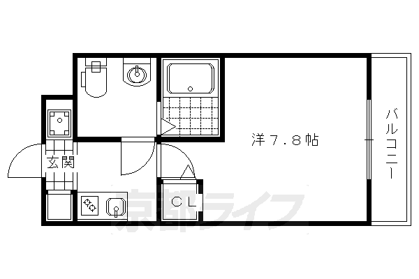 コートハウス大西IIの間取り