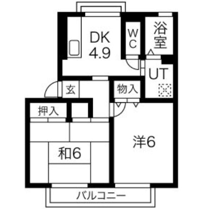 ソフィアコートの間取り