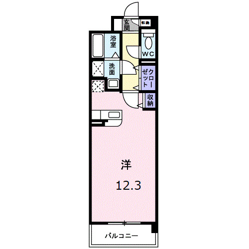 ヴィドゥ　カンパーニュの間取り