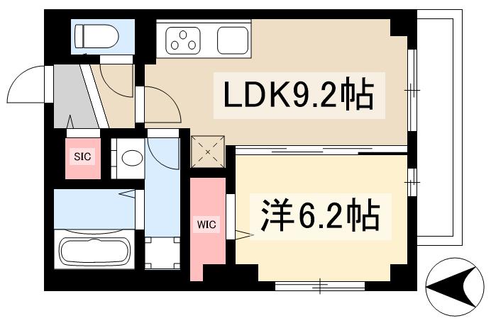 ラシーネ自由ヶ丘の間取り