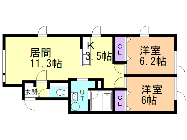 シエテカーサの間取り