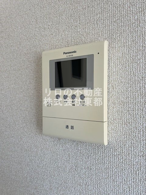 セキュリティ　訪問者が一目で分かるＴＶモニタ付インターホンです！