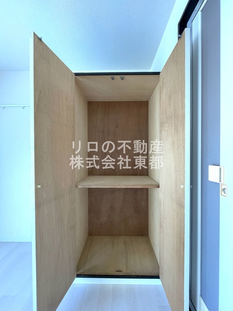 収納　奥行のある収納付です！増えがちな荷物をもスッキリ収納できます