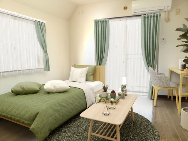 居室・リビング　こちらの家具はＣＧです。家具付きではございません。