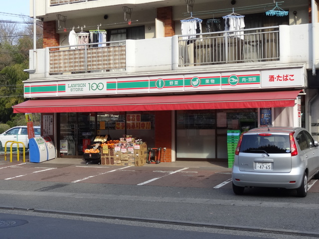 コンビニ　ローソンストア100（コンビニ）まで300m