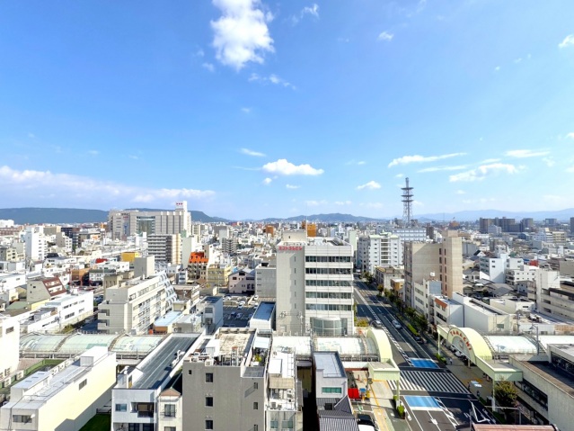眺望　14階からの景色です。