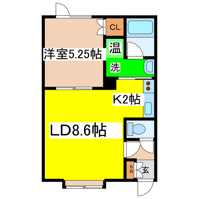 パレットの間取り