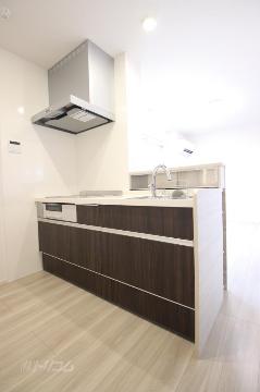 キッチン　IHコンロ3口＆グリル付