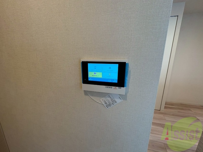 その他設備　セキュリティ対策に欠かせないモニタ付インターホンです！