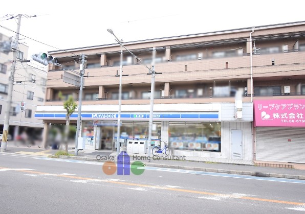 コンビニ　ローソンプラス 東大阪若江西新町店（コンビニ）まで460m