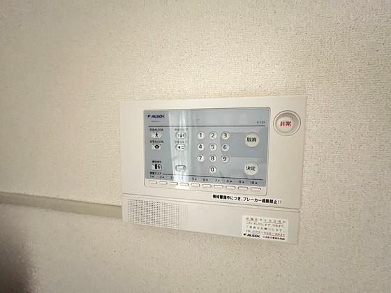 セキュリティ　※別号室のお写真です