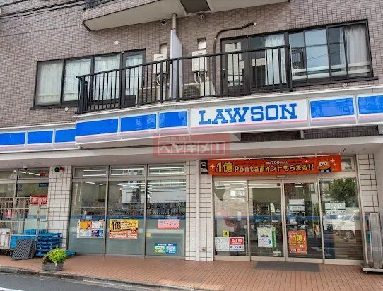 コンビニ　ローソン神山店（コンビニ）まで70m