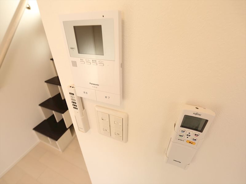 セキュリティ　ＴＶモニター付インターホン完備