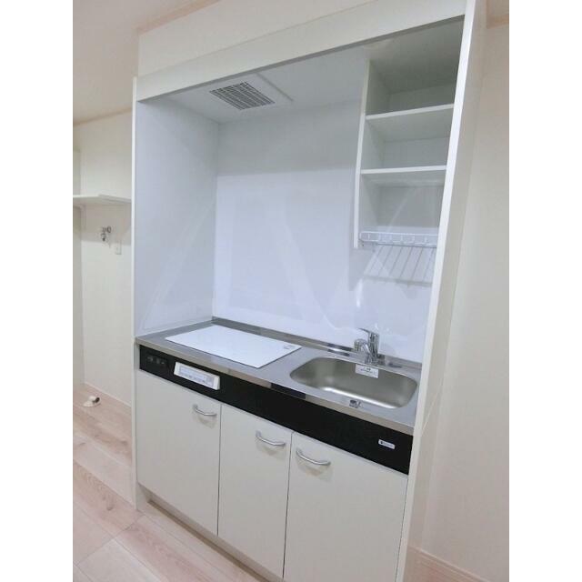 キッチン　２口ＩＨコンロ。料理好きな方にも嬉しいですね！