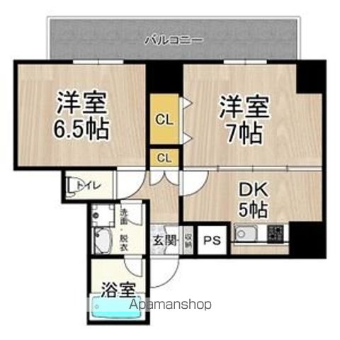 CITY SPIRE難波プレミアの間取り写真