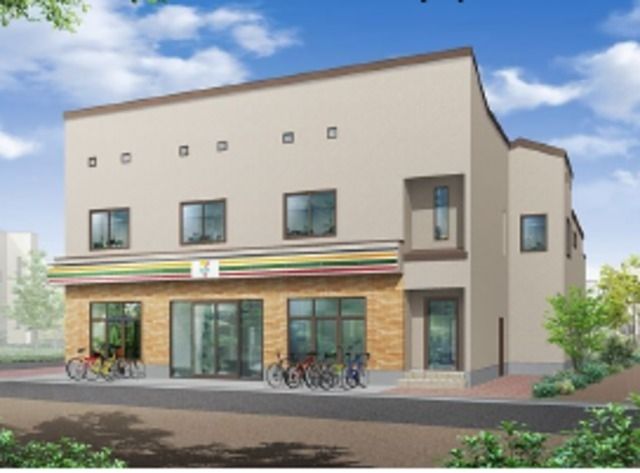 コンビニ　セブンイレブン（コンビニ）まで646m