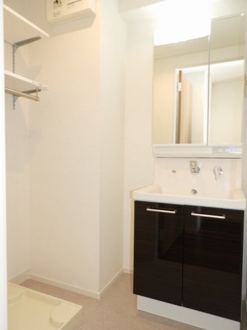 洗面設備　洗面所です