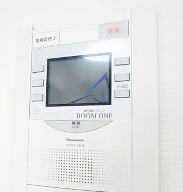 セキュリティ　モニター付きインターホンです。