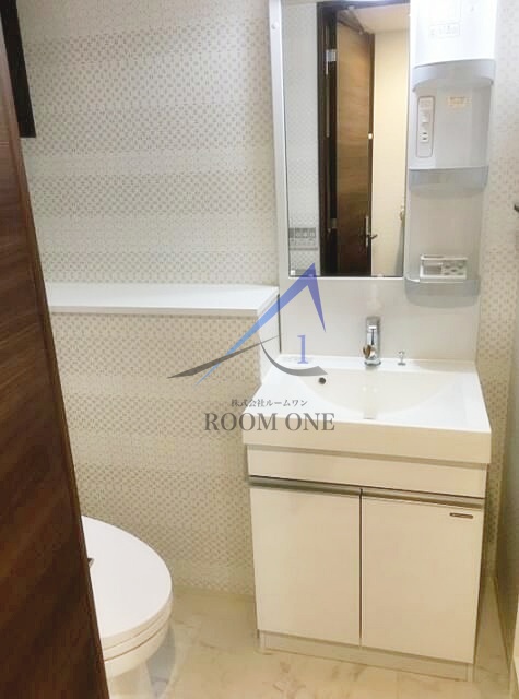 洗面設備　洗面台です。