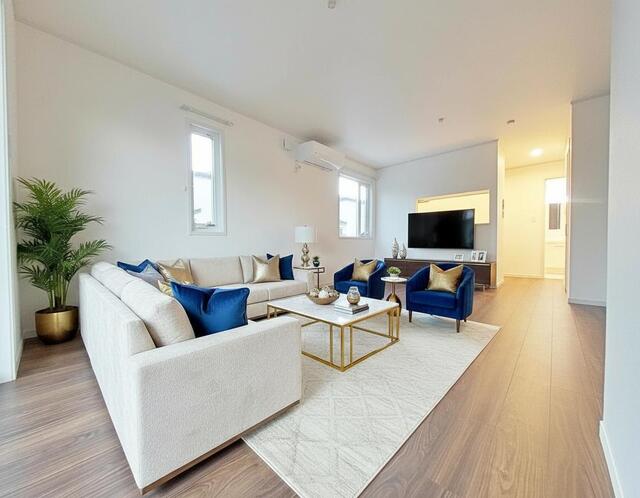 居室・リビング　写真の家具・家電類はＣＧによるイメージです。