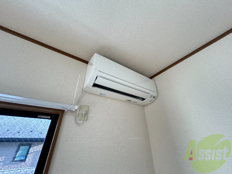 その他設備　エアコン設置済みで寒暖対策も安心ですね。